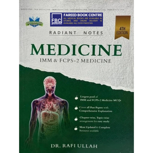 RADIANT NOTES MEDICINE IMM & FCPS-2 MEDICINE 4TH EDITION