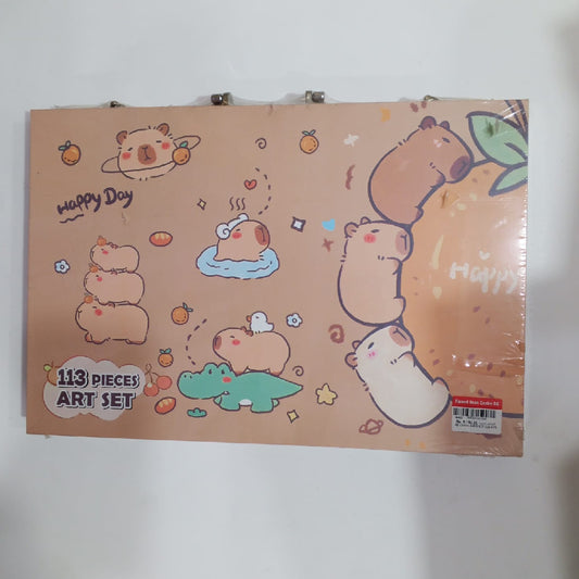 Happy Day Cute Animals Art Set 113 Pieces