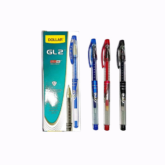 Dollar — GL2 Ultra Ink Gel Pen 0.7mm (Pack of 5/10)