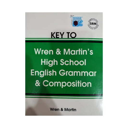 Key to Wren & Martin's High School English Grammar & Composition | Paramount Books