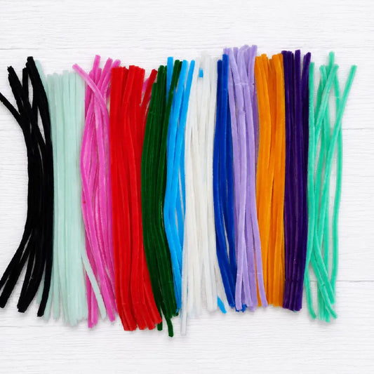 Pipe Cleaners Valvet Wire Set β Multi Colours