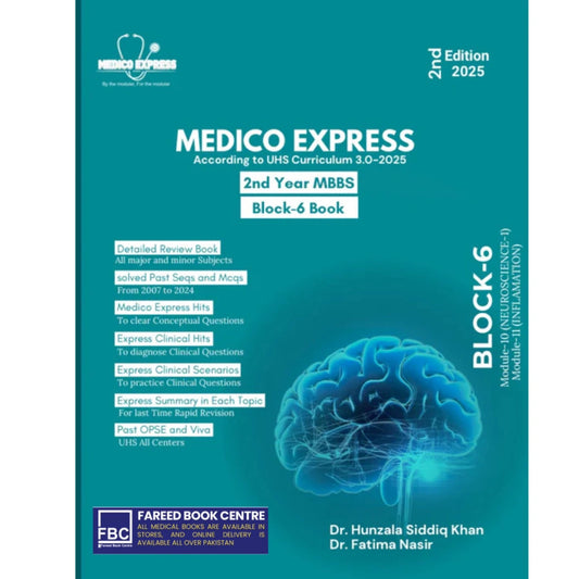 Medico Express Block-6 Book β 2st Year MBBS