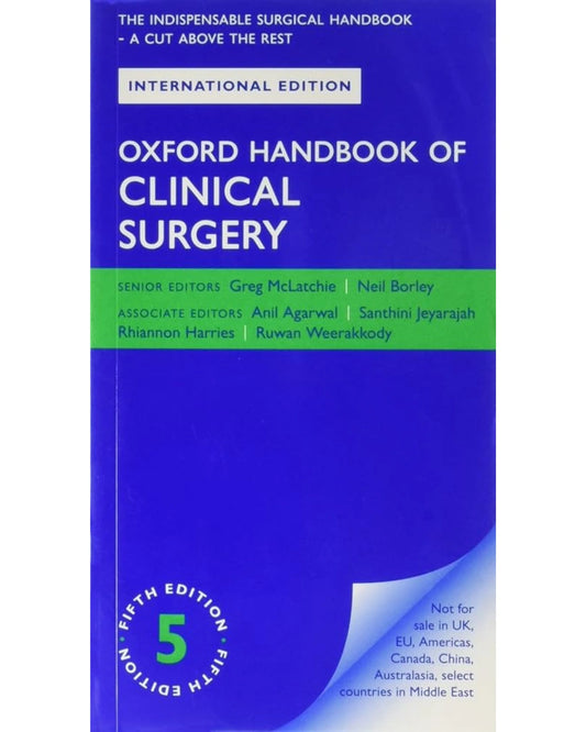 Oxford Handbook of Clinical Surgery 5th Edition