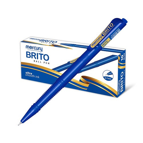 MERCURY BRITO BALL PEN ULTRA SMOOTH INK 0.7MM NIB