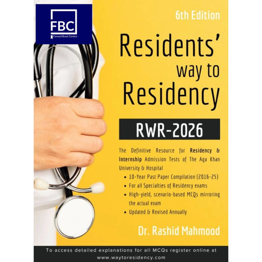 Residents way to Residency 6th edition 2026 RWR 2026