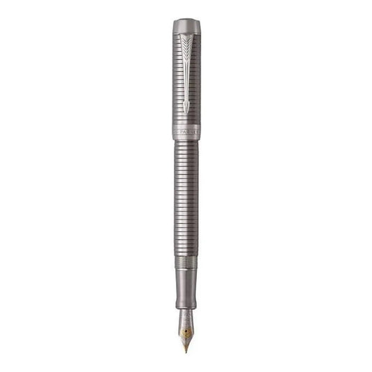 Parker Duofold - Prestige Ruthenium Chiselled CT - CENT