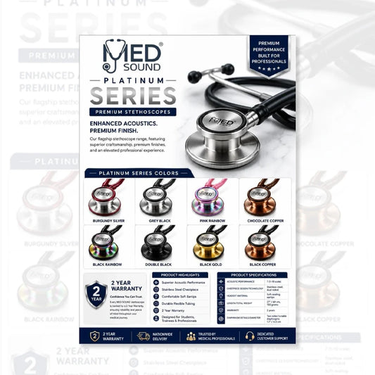 MED Sound Platinum Series Professional Stethoscope | Buy in Pakistan
