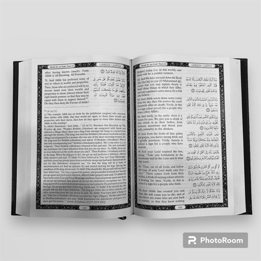 The NOBLE QURAN (In the English Language) by Dr. M. Taqiuddin Al-Hilali