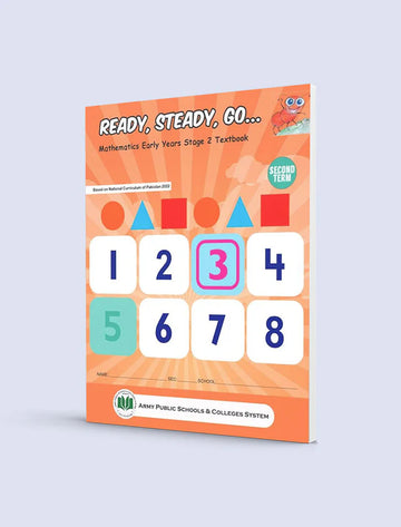 Apsacs Ready, Steady, Go Mathematics Early Years Stage 2 Textbook Second Term