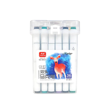 Tianhao Alcohol Based Marker Set of 36