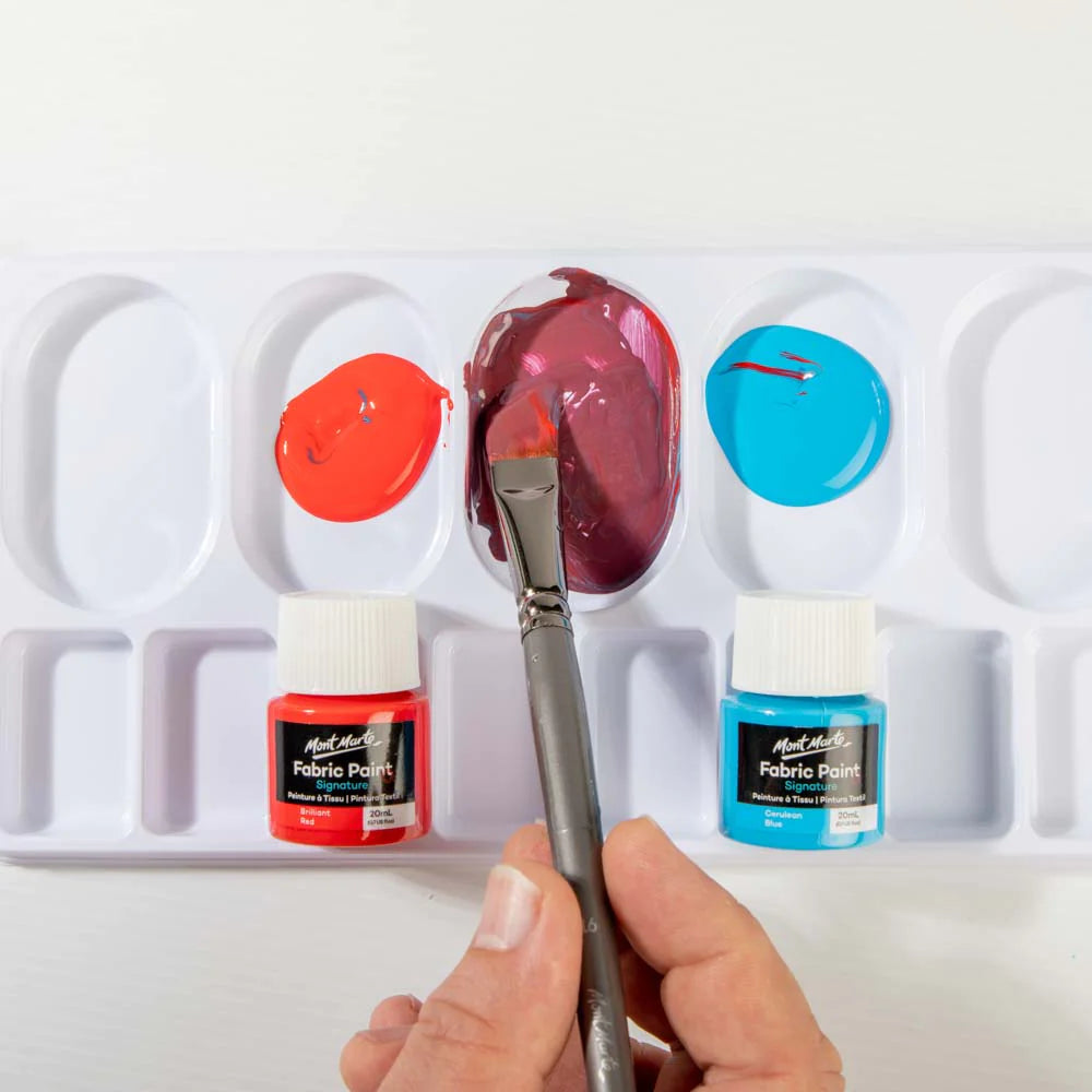 MONT MARTE Fabric Paint Signature 12pc x 20ml