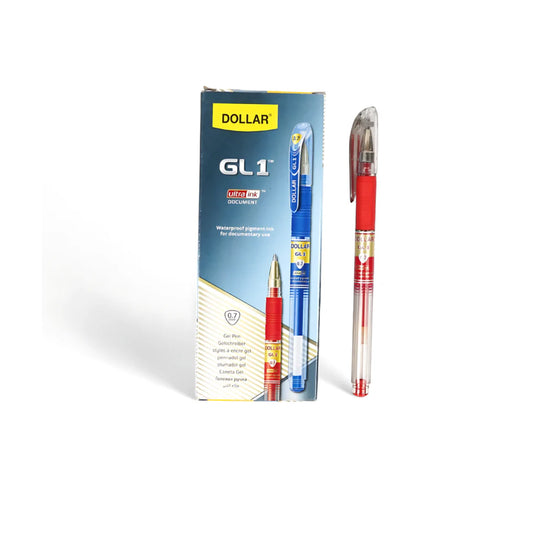 Dollar  — GL1 Ultra Ink Gel Pen 0.7mm (Pack of 5/10)