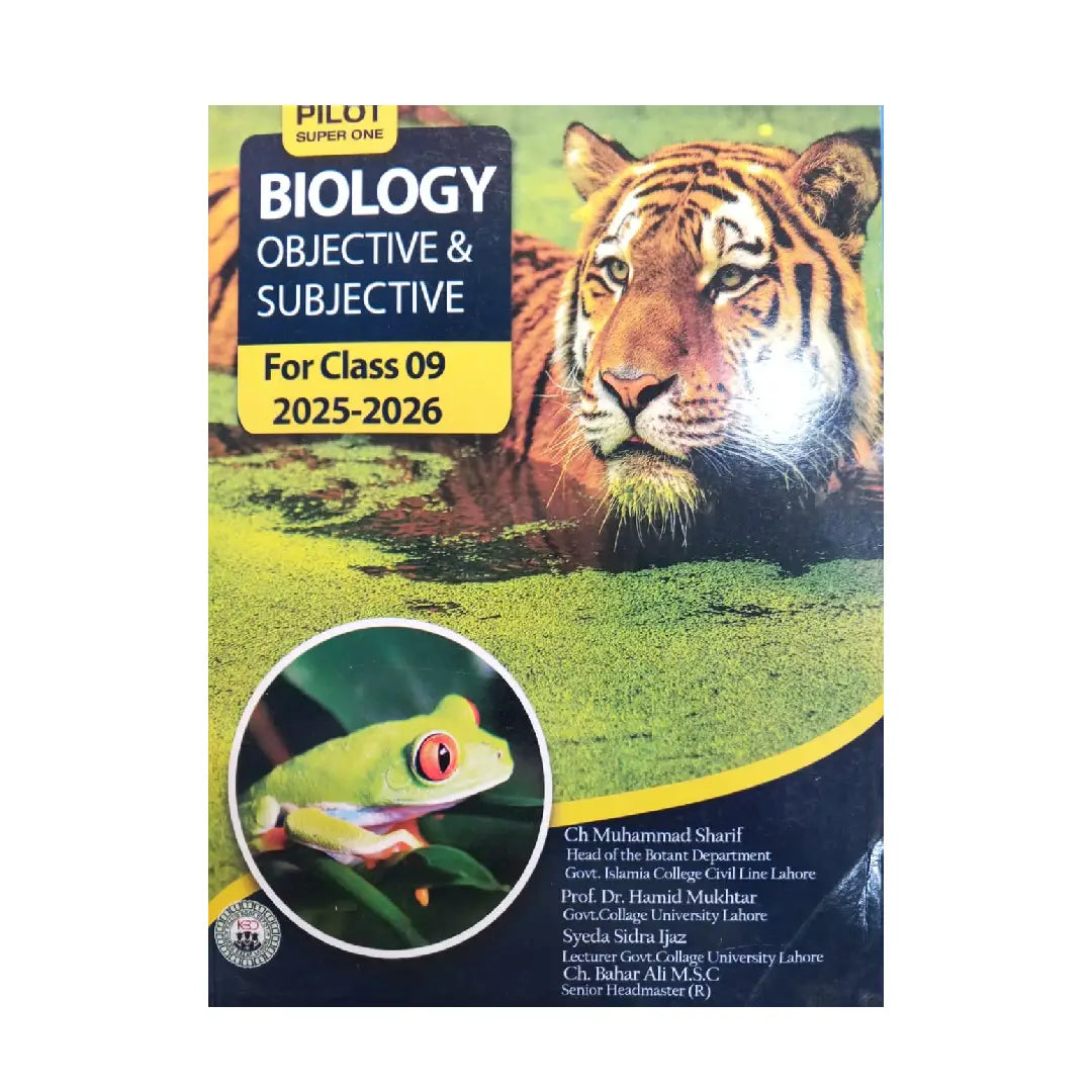 Pilot Super One — Biology Objective & Subjective Class 9 (2025-2026)