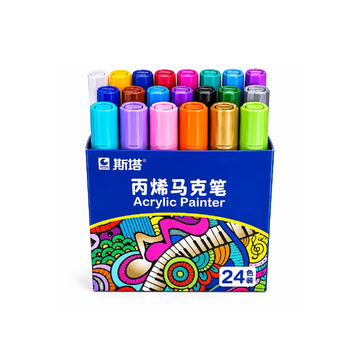 Acrylic Painter Markers — 24 Colours