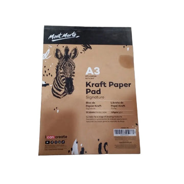 Mont Marte A3 Kraft Paper Pad — Signature (50 Sheets)