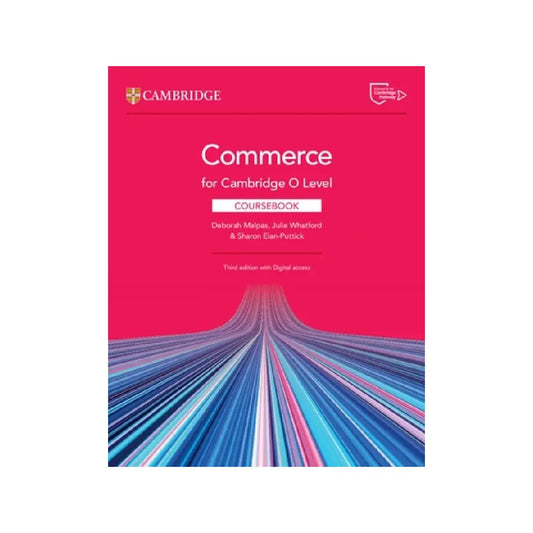Commerce for Cambridge O Level Coursebook -Third Edition