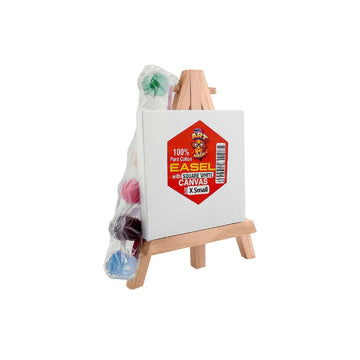 Mr. Art Magic Mini Easel with Square White Canvas — X Small