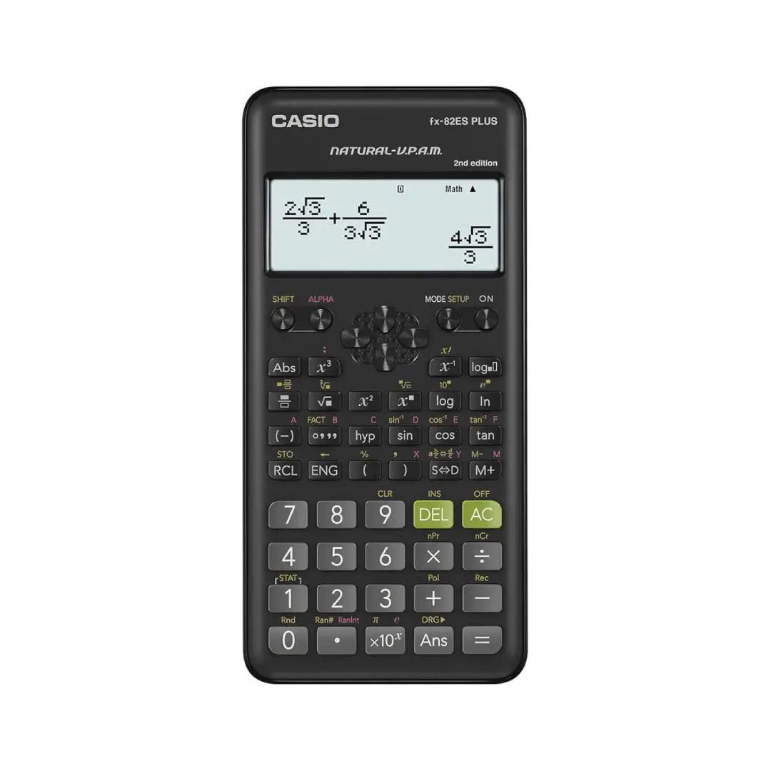 Casio Scientific Calculator FX-82ES 2nd Edition 252 Function (Original)