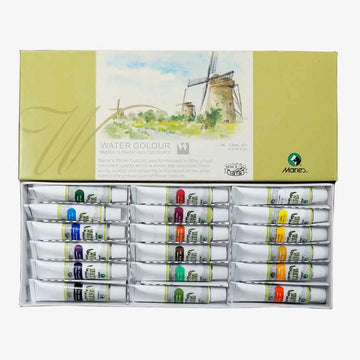 Marie's Water Painting Colours Set of 18