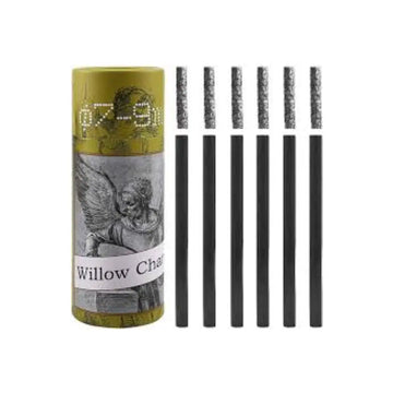 Willow Charcoal Sticks — 25 Pcs