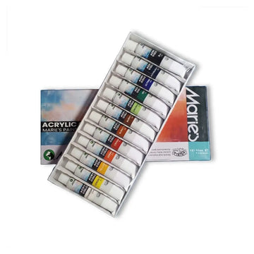 Maries Acrylic Colours 12ml Set of 12