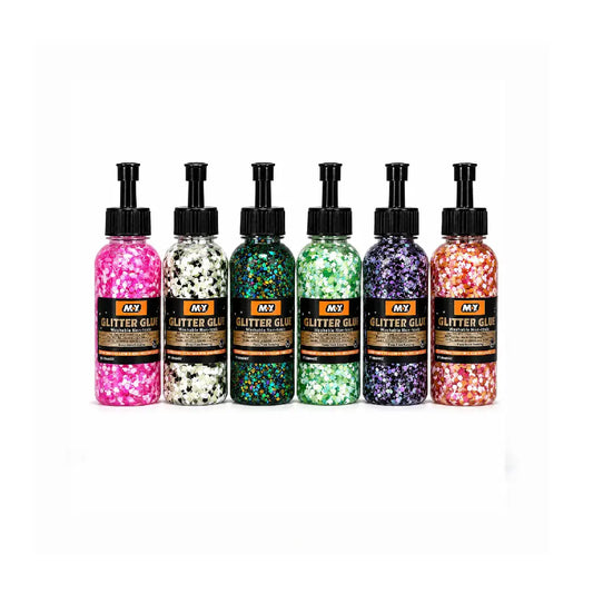 M.Y Glitter Glue  — 6 Colours (120ml)