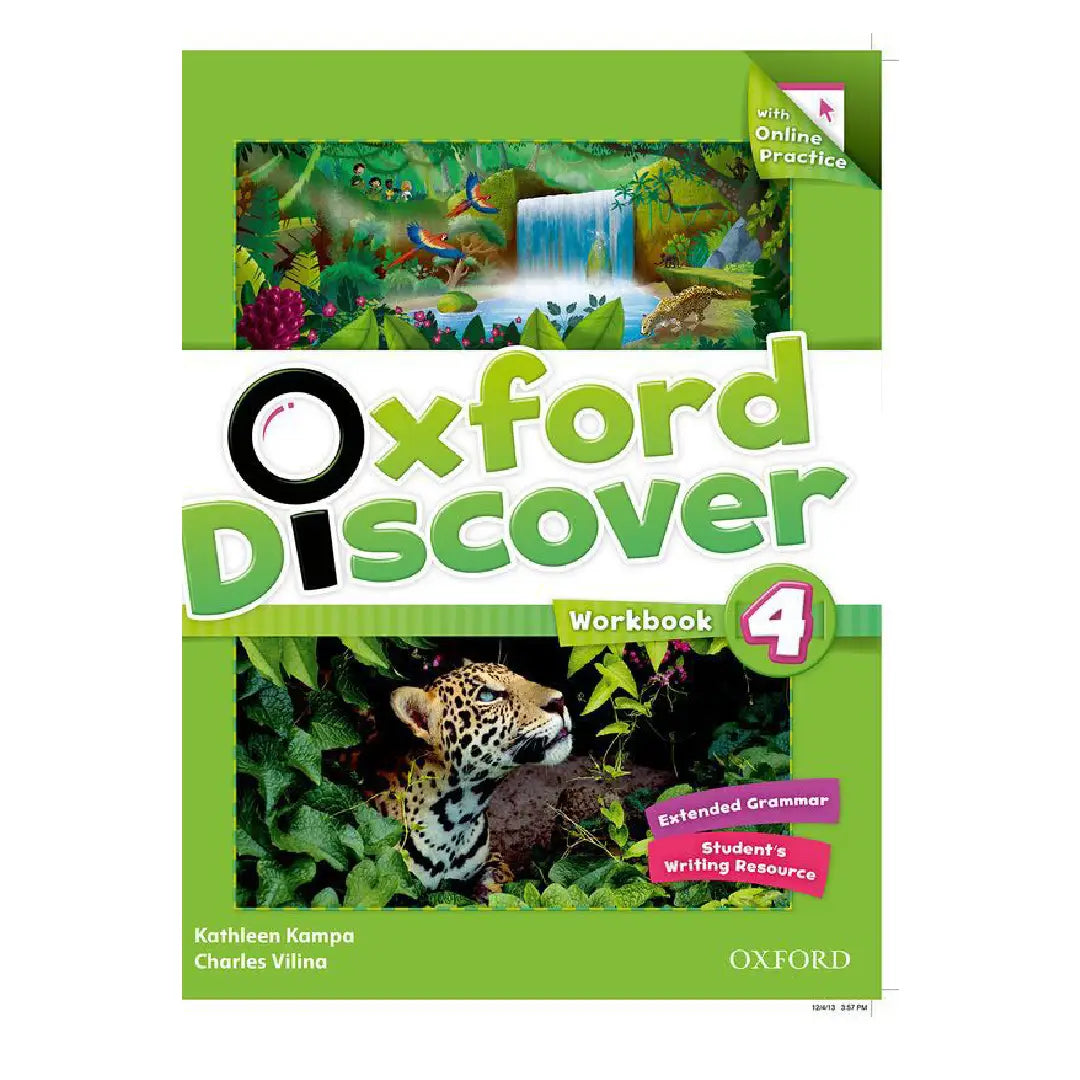 Oxford Discover English Level 4 Workbook with Online Practice Pack