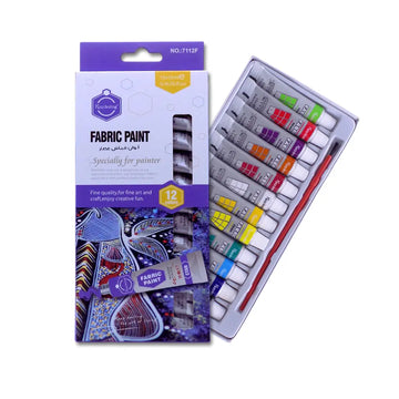 Keep Smiling Fabric Paint Set of 12