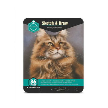 Keep Smiling Sketch & Draw 36 Pcs set Plus sketchbook