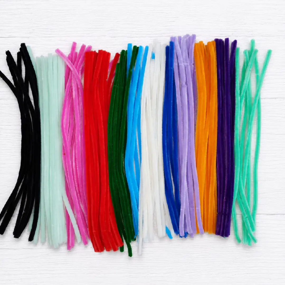 Pipe Cleaners Valvet Wire Set — Multi Colours
