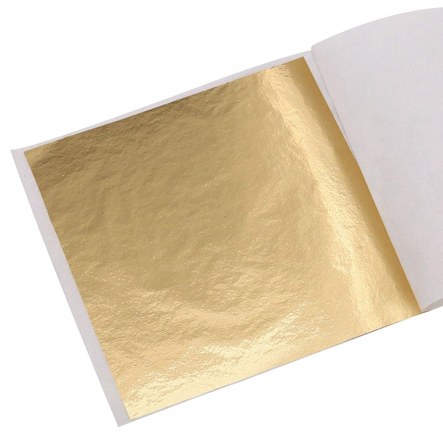 Keep Smiling Gold Leaves 25pcs Pack 14×14 cm