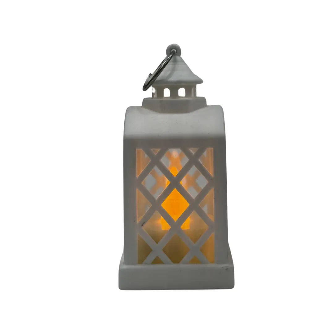 Mini LED Lanterns with Flickering Candle