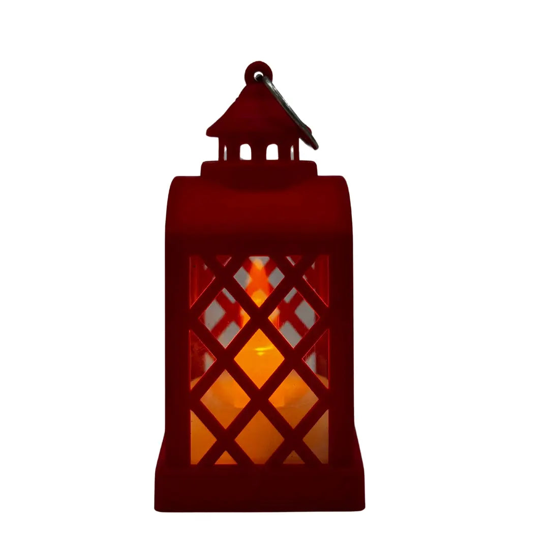 Mini LED Lanterns with Flickering Candle