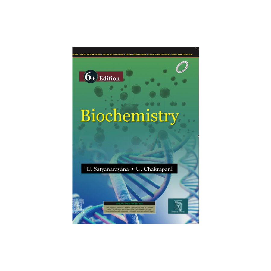 BIOCHEMISTRY BY U Satyanarayana