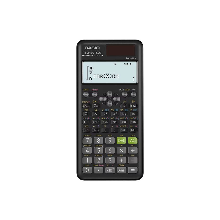 CASIO SCIENTIFIC CALCULATOR FX-991ES PLUS 2ND EDITION 417 FUNCTIONS (1ST COPY)