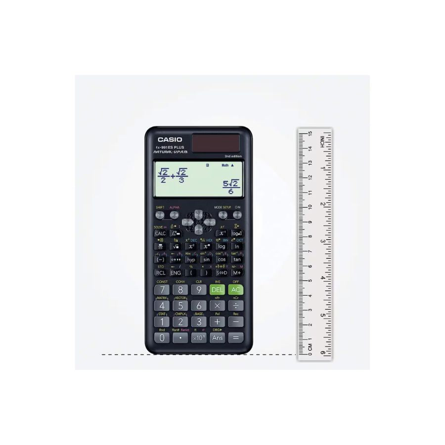 CASIO SCIENTIFIC CALCULATOR FX-991ES PLUS 2ND EDITION 417 FUNCTIONS (1ST COPY)