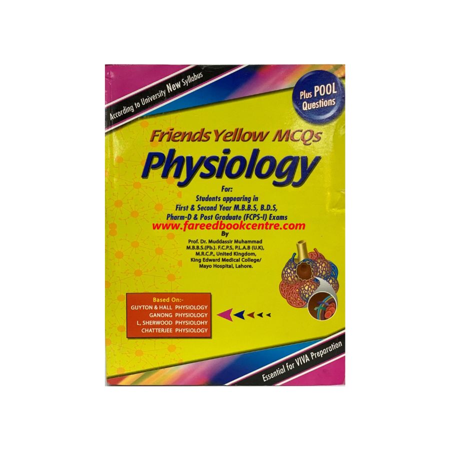 FRIENDS YELLOW MCQS PHYSIOLOGY