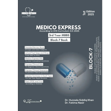 Medico Express Block-7 Book – 3rd Year MBBS