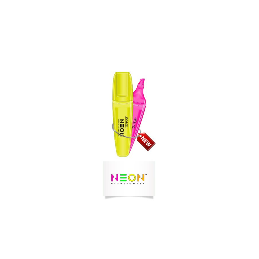 Dollar Neon Highlighter
