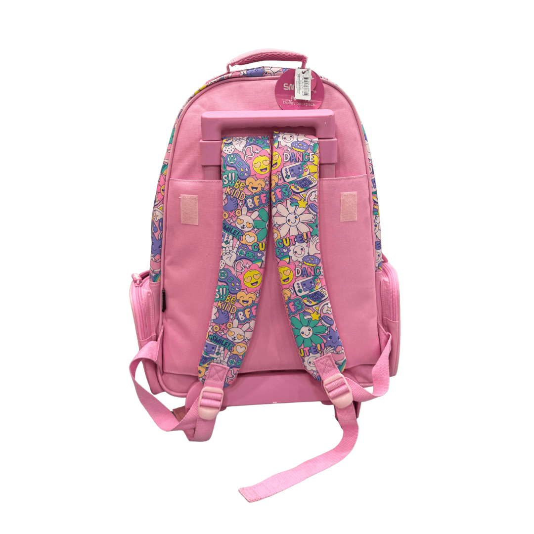 Smiggle Kids Trolley School Bag – Cute & Colorful Design