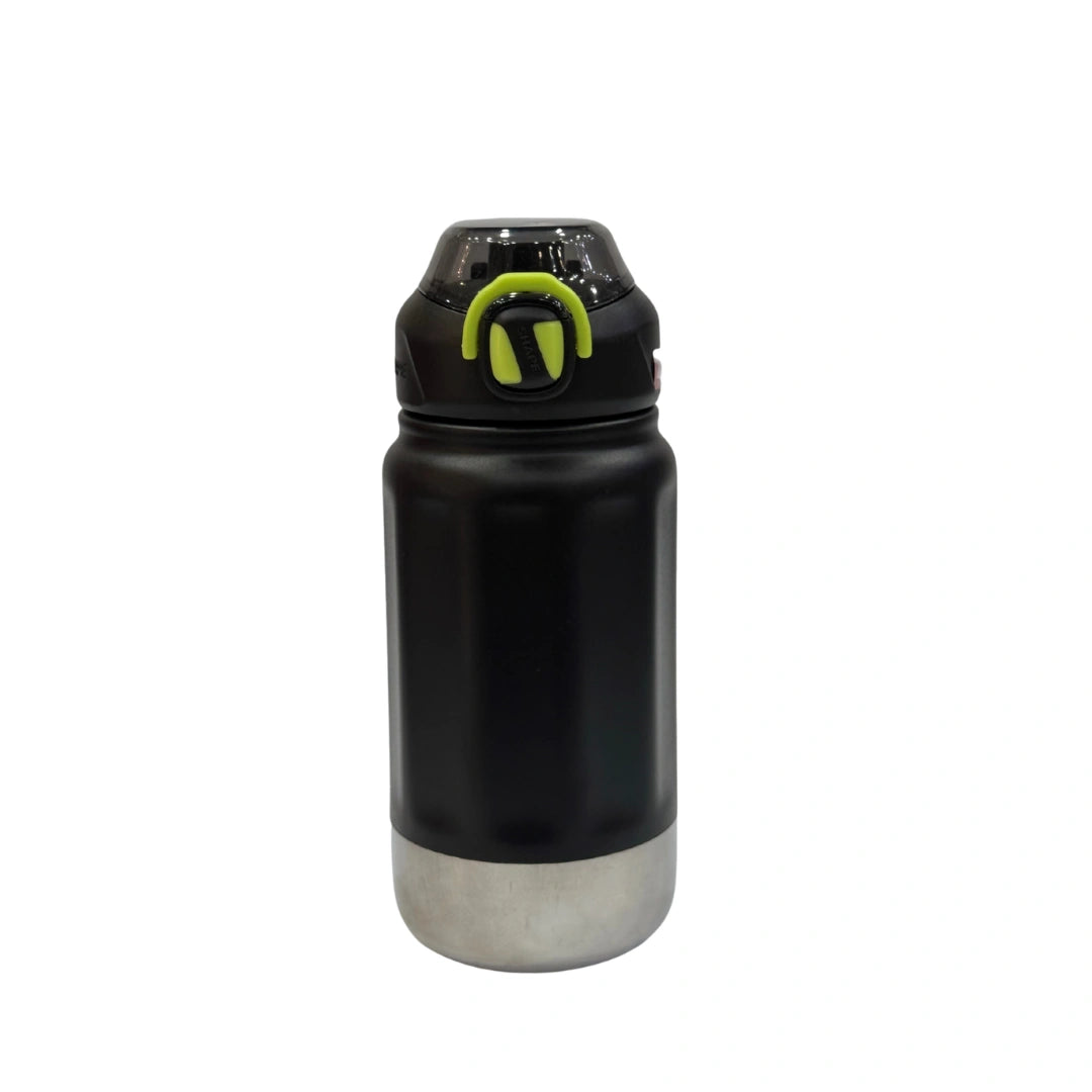 IN SHAPE Stainless Steel Sports Water Bottle with Safety Lock Flip Cap & Direct Drink Spout