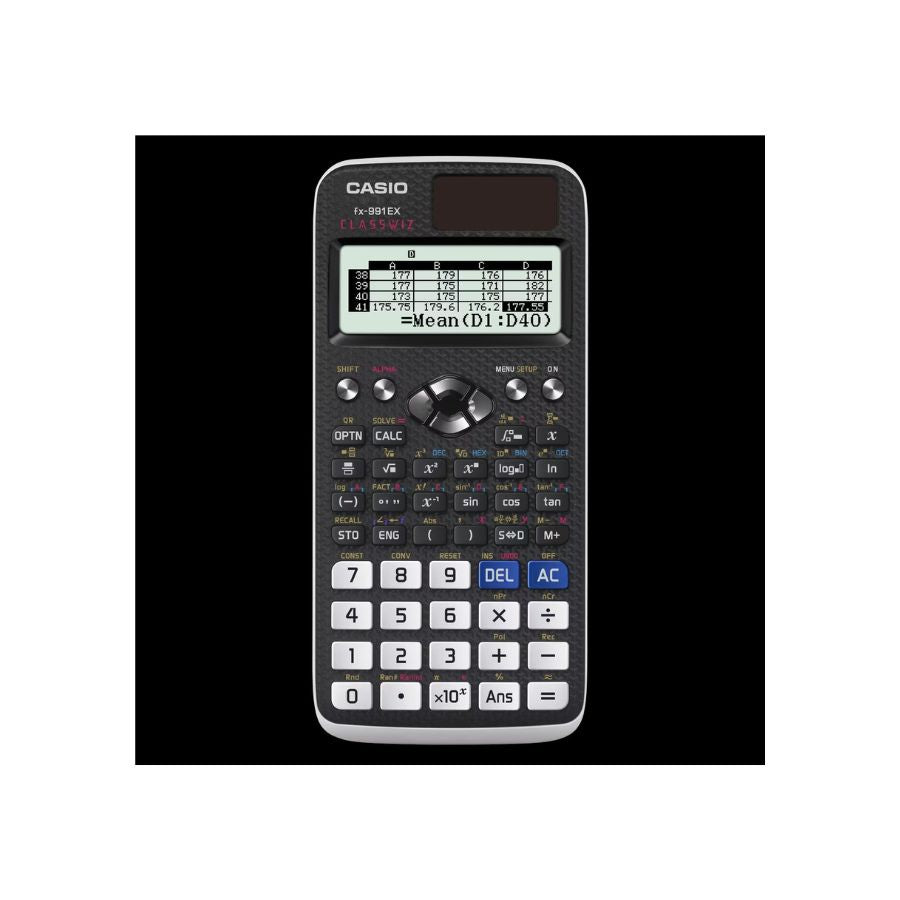 CASIO SCIENTIFIC CALCULATOR CLASSWIZ FX-991EX 552 FUNCTIONS DUAL POWER (1ST COPY)