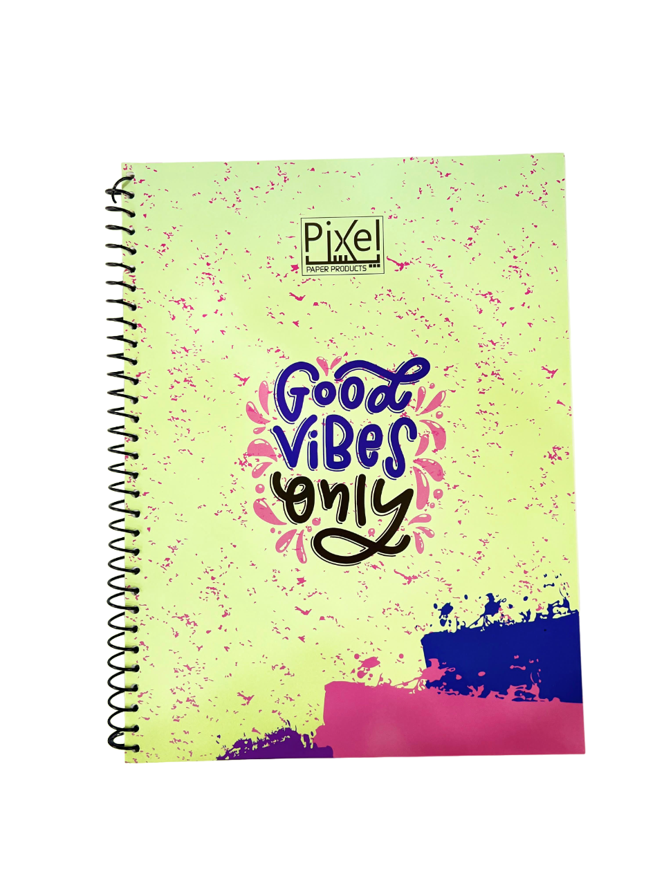 PIXEL SPIRAL SUBJECTS NOTEBOOK 4 SUBJCTS A4 SIZE IMPORTED PAPER