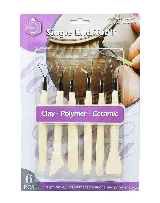 KEEP SMILING SINGLE END TOOLS PACK OF 6 PCS