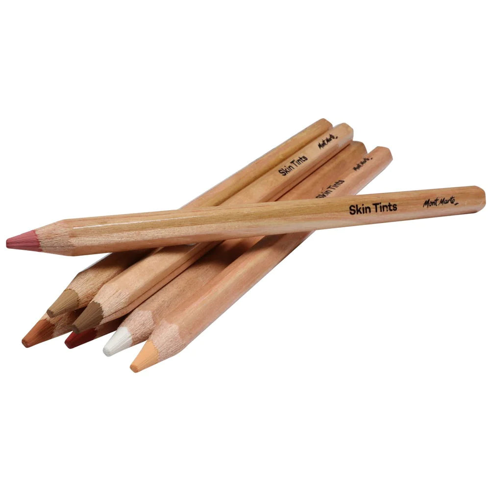 MONT MARTE Skin Tints Pastel Pencils Signature 12pc