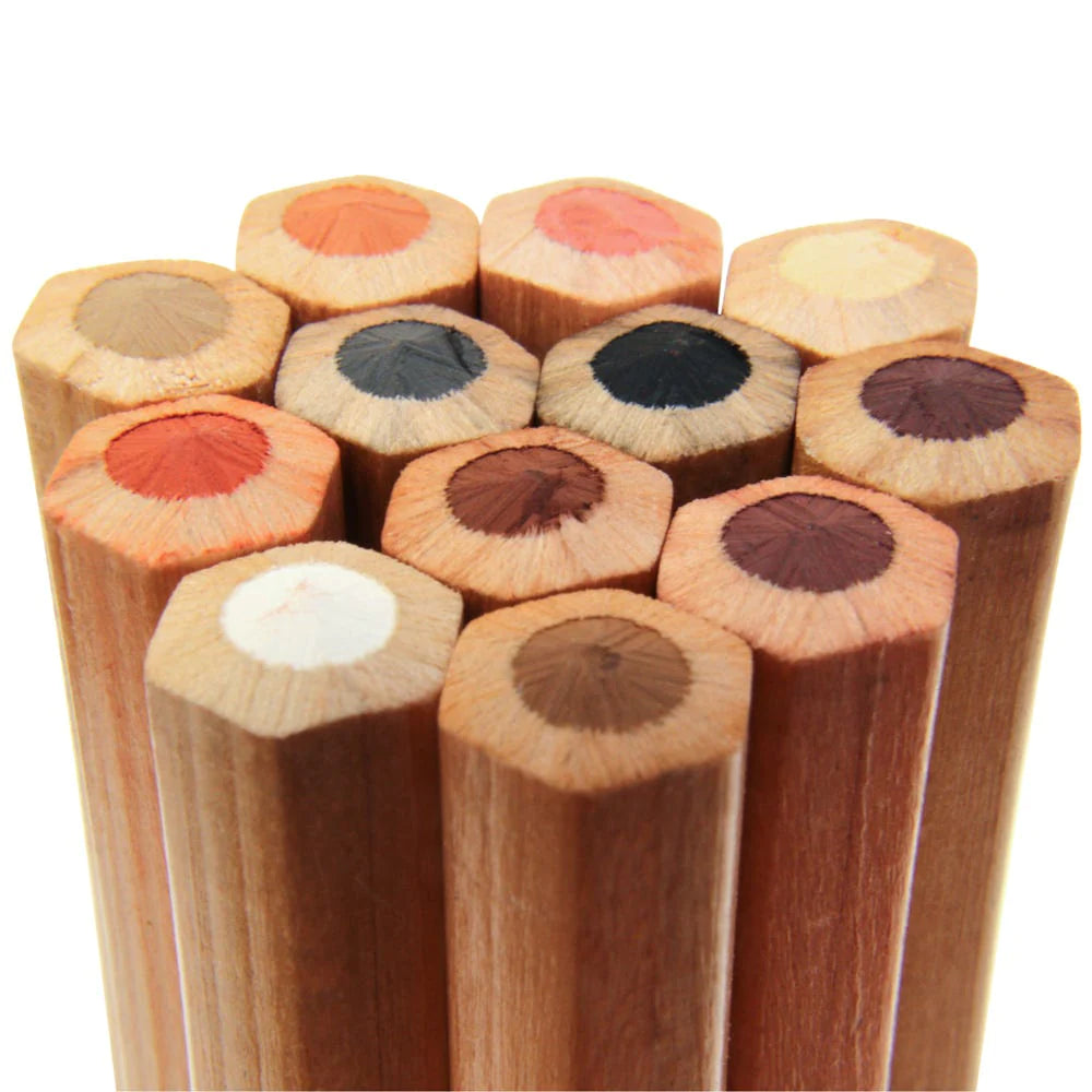MONT MARTE Skin Tints Pastel Pencils Signature 12pc