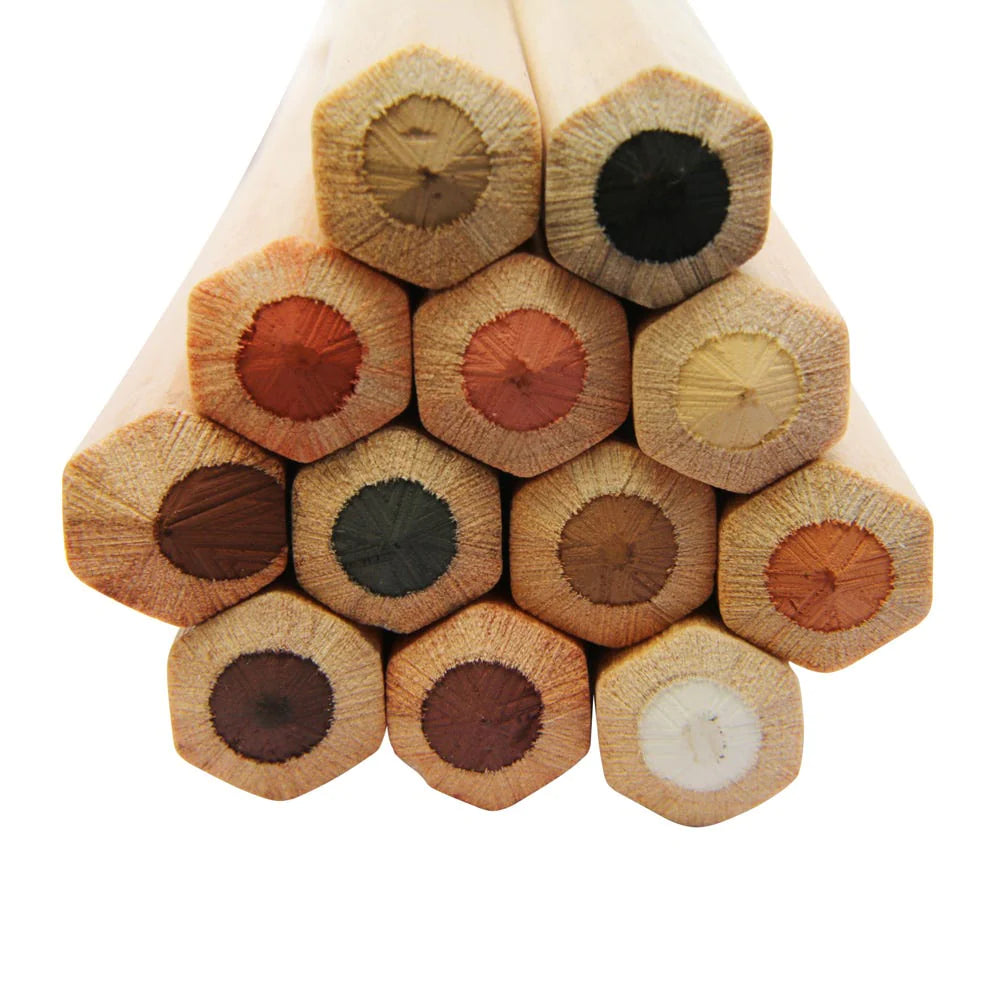MONT MARTE Skin Tints Pastel Pencils Signature 12pc