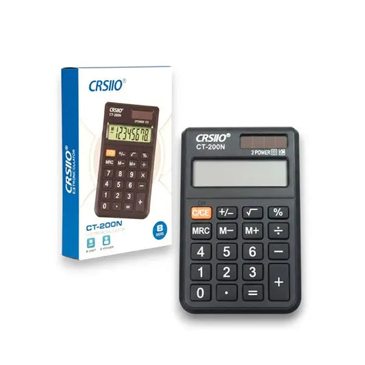 CRSIIO Calculator Pocket 8 Digits Ct-200N