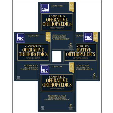 Campbell's Operative Orthopaedics, 4-Volume Set 15th Edition With Free Delivery