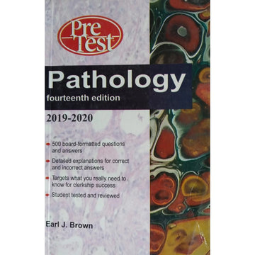 Pre Test Pathology 14 Edition by Earl J. Brown